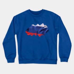 Russian Flag Crewneck Sweatshirt